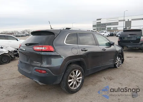 2016 Jeep Cherokee Limited z USA, uszkodzony, nr VIN 1C4PJMDS0GW134013